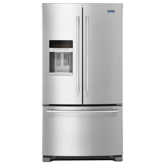 Maytag® Réfrigérateur à portes françaises avec fonction PowerCold® - 36 po - 25 pi cu MFI2570FEZ Maytag® Réfrigérateur à portes françaises avec fonction PowerCold® - 36 po - 25 pi cu MFI2570FEZ