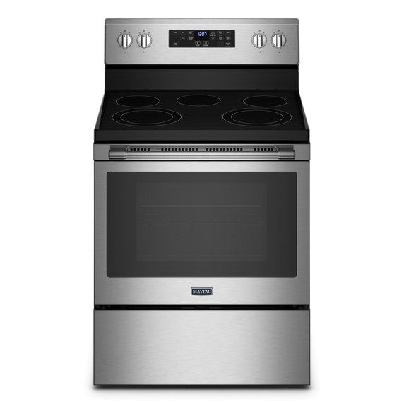 Cuisinière électrique avec friture à air et panier - 30 po - 5.3 pi cu Maytag® YMER7700LZ