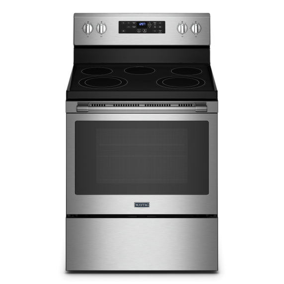 Cuisinière électrique avec friture à air et panier - 30 po - 5.3 pi cu Maytag® YMER7700LZ