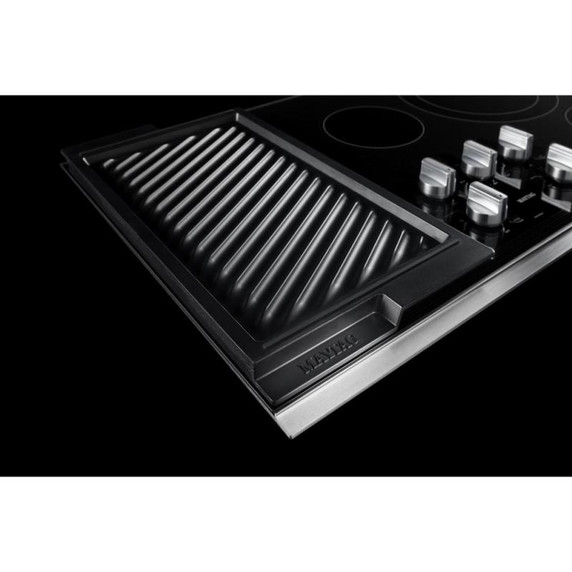 Maytag® Table de cuisson électrique avec gril et plaque chauffante réversible - 36 po MEC8836HS