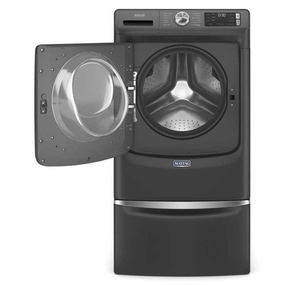 Maytag® Piédestal avec rangement pour laveuse et sécheuse à chargement frontal de 15,5 po XHPC155MBK