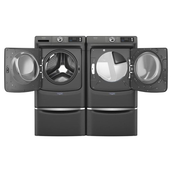 Maytag® Piédestal avec rangement pour laveuse et sécheuse à chargement frontal de 15,5 po XHPC155MBK