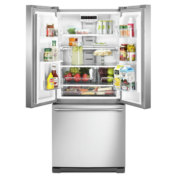 Réfrigérateur à portes françaises avec balconnets strongboxtm - 30 po -19.6 pi cu Maytag® MFB2055FRZ
