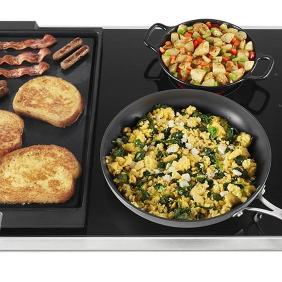 Maytag® Table de cuisson électrique avec grille et plaque chauffante réversibles - 30 po MEC8830HS
