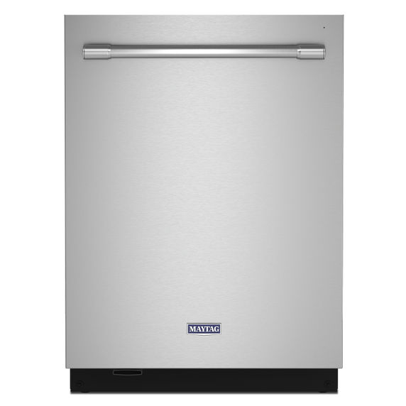 Lave-vaisselle à panier de troisième niveau et filtration à puissance double Maytag® MDB9979SKZ