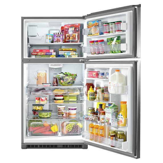Réfrigérateur à congélateur supérieur avec tour de refroidissement evenairtm - 33 po - 21 pi cu Maytag® MRT711SMFZ
