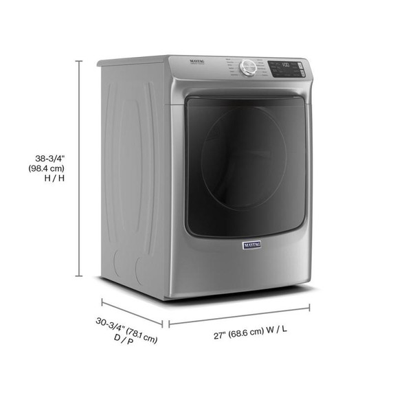 Maytag® Sécheuse au gaz avec fonction Extra Power et cycle de séchage rapide - 7.3 pi cu MGD6630HC