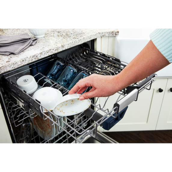 Lave-vaisselle à panier de troisième niveau et filtration à puissance double Maytag® MDB8959SKZ