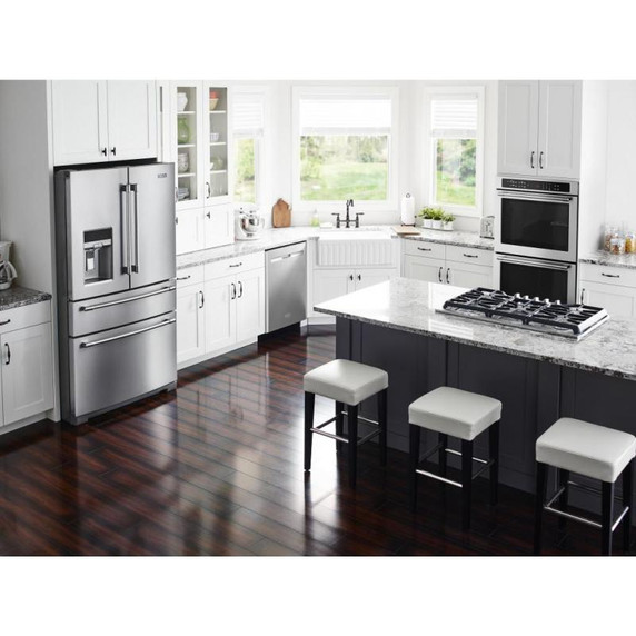 Maytag® Table de cuisson au gaz avec 5 brûleurs de puissance Power™ - 36 po MGC7536DS