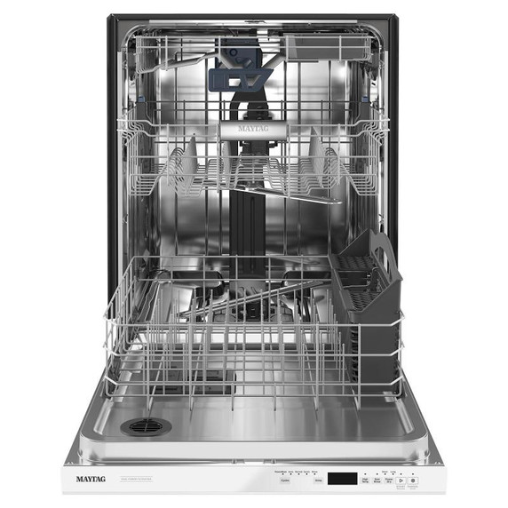 Maytag® Lave-vaisselle à commandes dissimulées avec filtration à puissance double, cycle PowerBlast® et panier de troisième niveau MDB8959SKW