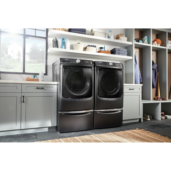 Sécheuse au gaz à chargement frontal avec fonction extra power et cycle de séchage rapide, 7.3 pi cu Maytag® MGD6630MBK