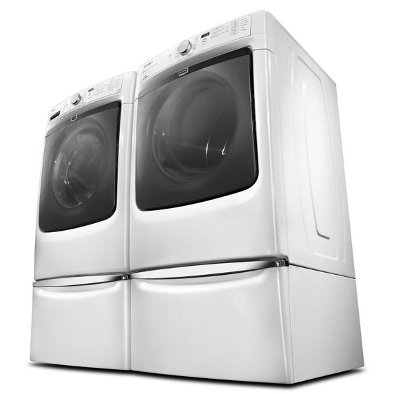 Maytag® Piédestal avec poignée chromée et tiroir de rangement - 15.5 po (39.37 cm) XHPC155XW