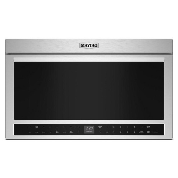 Maytag® Four à micro-ondes à hotte intégrée encastré affleurant avec gril YMMMF8030PZ