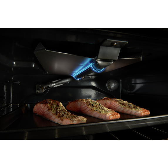 Cuisinière au gaz avec convection véritable et préchauffage rapide - 30 po - 5.8 pi cu Maytag® MGR8800FZ