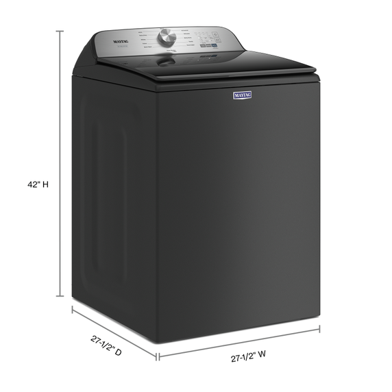 Laveuse à chargement vertical animal pet pro - 5.4 pi cu cei Maytag® MVW6500MBK