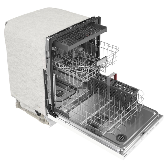 Lave-vaisselle avec panier de troisième niveau pour ustensiles - 39 dba KitchenAid® KDTE204KWH