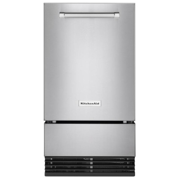 Kitchenaid® Machine à glaçons automatique avec fini PrintShieldTM - 18 po KUID308HPS