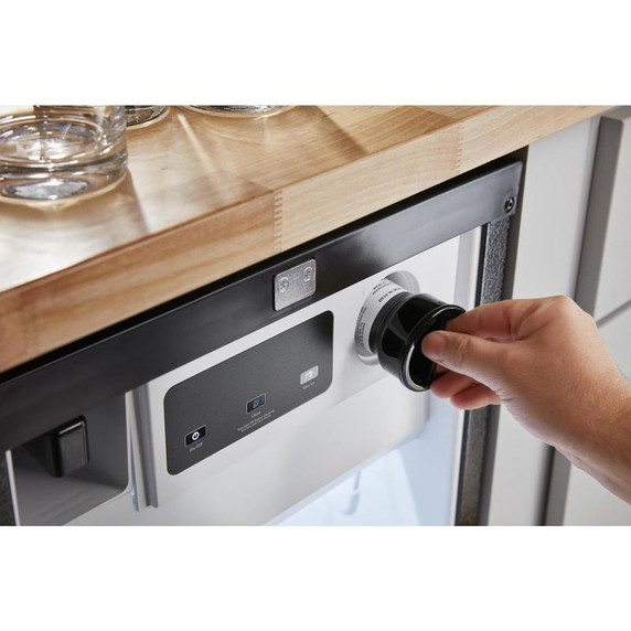 Kitchenaid® Machine à glaçons automatique avec fini PrintShieldTM - 18 po KUID308HPS