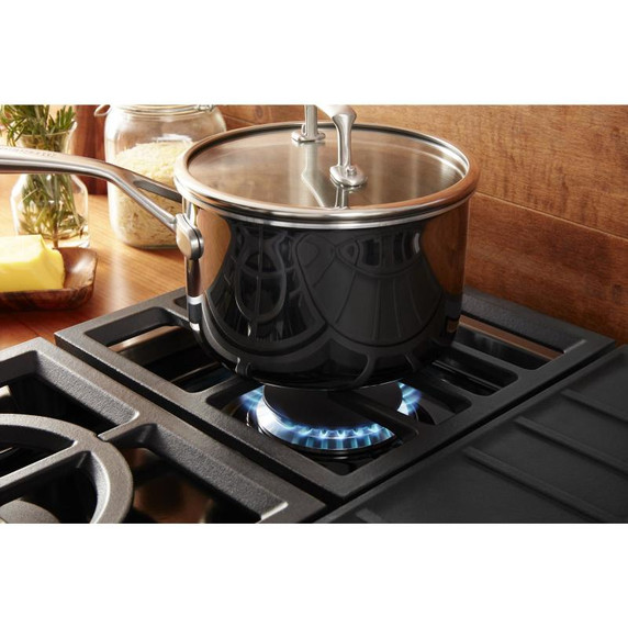 Kitchenaid® Table de cuisson commerciale au gaz avec 4 brûleurs - 30 po KCGC500JSS