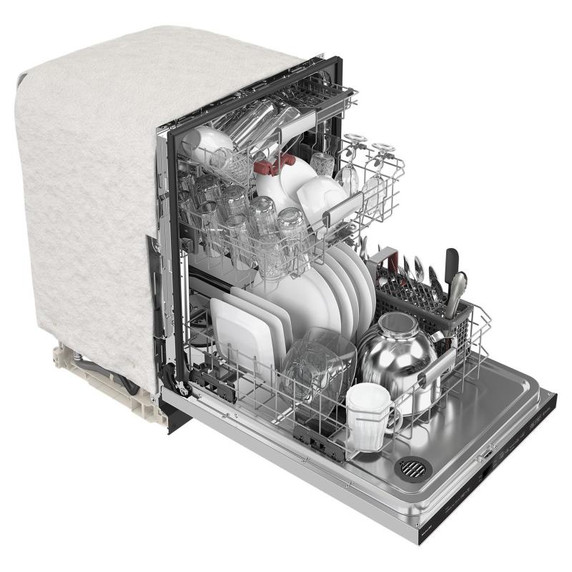 Kitchenaid® Lave-vaisselle à troisième panier 360° Max Jets™ avec système de séchage activé par ventilateur ProDry™ - 44 dBA KDTM604KPS Kitchenaid® Lave-vaisselle à troisième panier 360° Max Jets™ avec système de séchage activé par ventilateur ProDry™ - 44 dBA KDTM604KPS