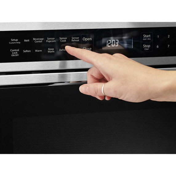 Kitchenaid® Tiroir-four à micro-ondes sous comptoir - 950 watts - 24 po KMBD104GSS