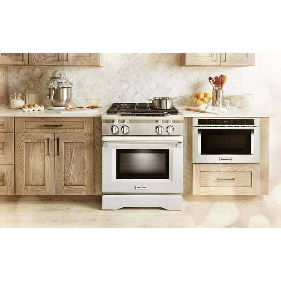 Kitchenaid® Tiroir-four à micro-ondes sous comptoir - 950 watts - 24 po KMBD104GSS