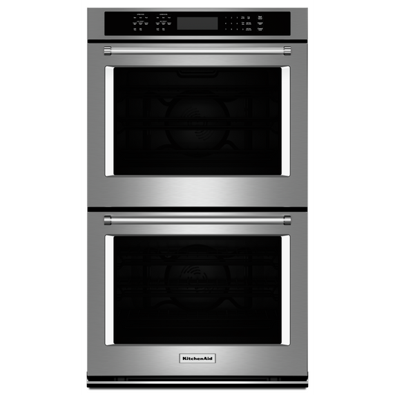 Four encastré double avec convection véritable evenheattm - 27 po KitchenAid® KODE507ESS