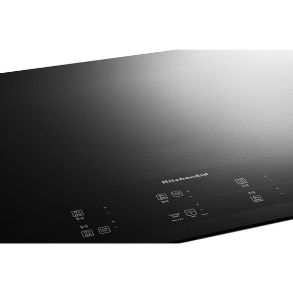 Kitchenaid® Table de cuisson électrique avec 5 éléments et commandes tactiles - 36 po KCES956KBL