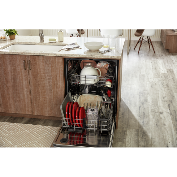 Lave-vaisselle à deux paniers avec cycle prowashtm - 47 dba KitchenAid® KDFE104KWH