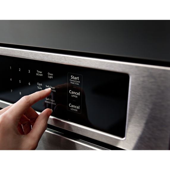 Four encastré double avec convection véritable evenheattm - 30 po KitchenAid® KODE500ESS