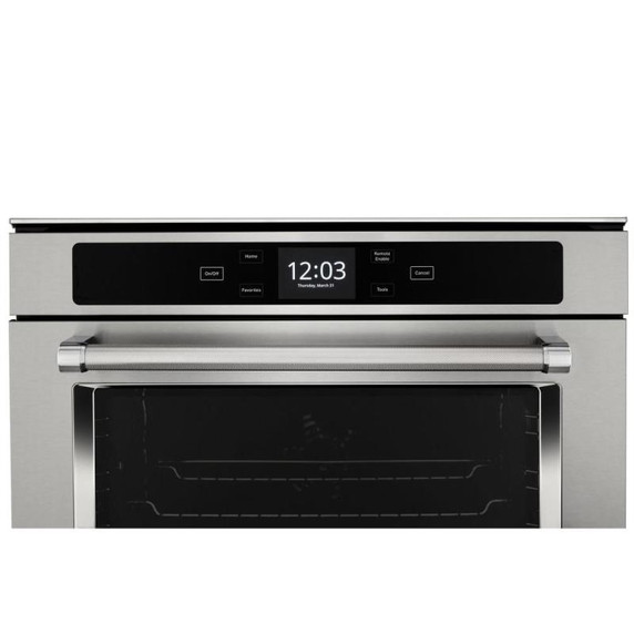 Kitchenaid® Four mural simple à convection véritable de 24 po YKOSC504PPS