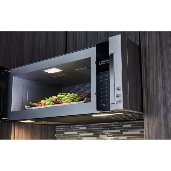 Four à micro-ondes à hotte intégrée et profil bas - 900 watts - 30 po KitchenAid® YKMLS311HSS