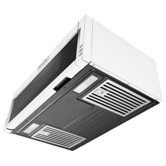 Kitchenaid® Four à micro-ondes à hotte intégrée et profil bas - 900 watts - 30 po YKMLS311HWH