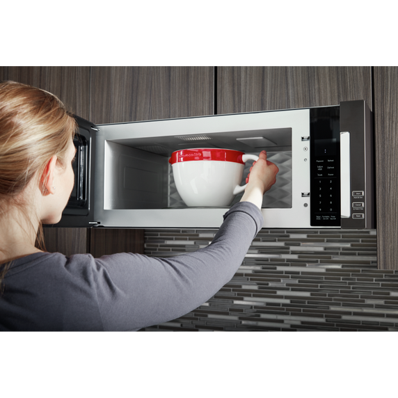 Four à micro-ondes à hotte intégrée et profil bas - 900 watts - 30 po KitchenAid® YKMLS311HBS