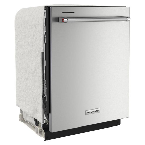 Kitchenaid® Lave-vaisselle à fini PrintShieldTM avec panier de troisième niveau pour ustensiles - 39 dBA KDTE204KPS
