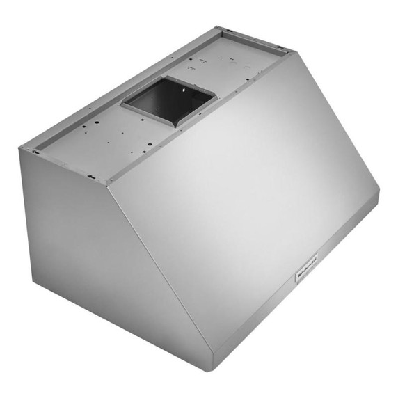 Kitchenaid® Hotte de cuisinière murale de style commercial à classe de moteur de 585 ou 1170 pi cu/min - 36 po KVWC906KSS