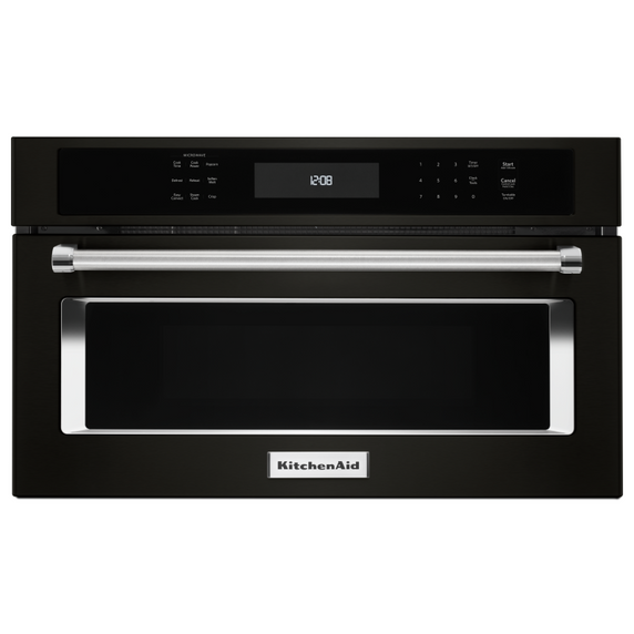 Four à micro-ondes encastré avec cuisson à convection - 900 watts - 30 po KitchenAid® KMBP100EBS