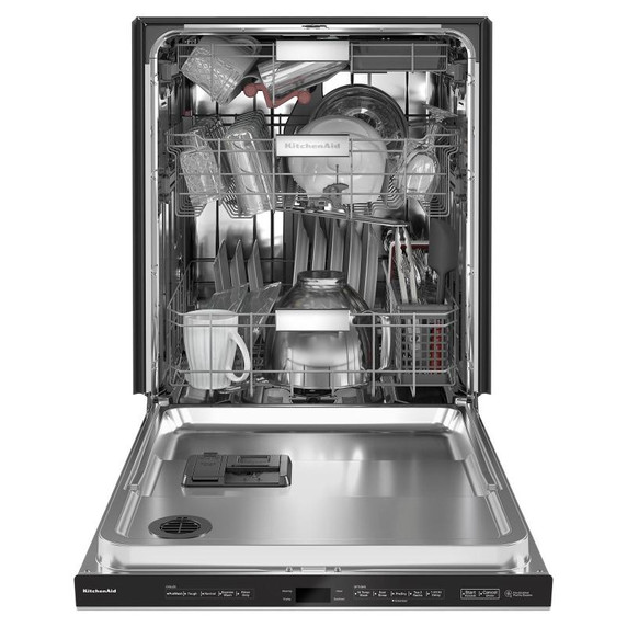 Kitchenaid® Lave-vaisselle à fini PrintShieldTM avec troisiéme panier 360° Max Jets™ - 44 dBA KDPM604KPS