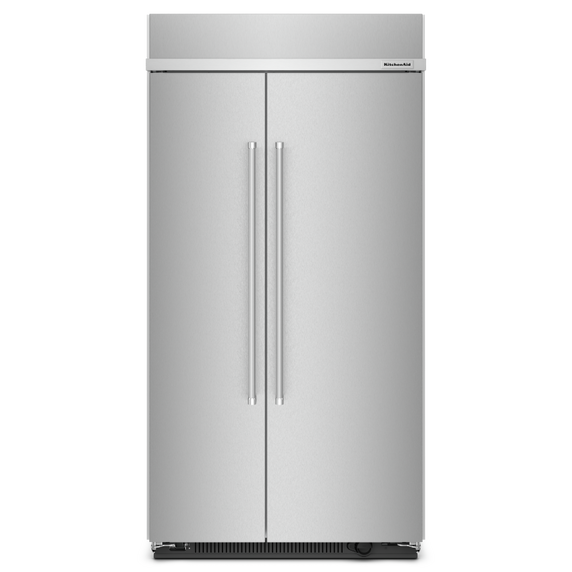 Réfrigérateur encastré côte à côte à fini printshield™ - 42 po - 25.5 pi cu KitchenAid® KBSN702MPS