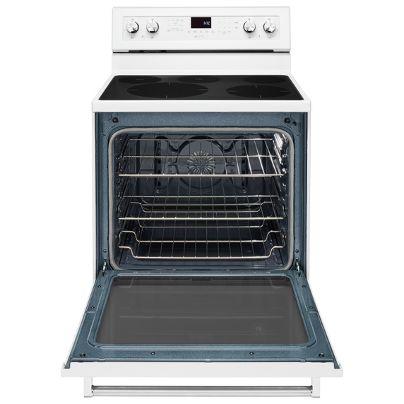 Cuisinière au electrique à convection avec 5 éléments - 30 po KitchenAid® YKFEG500EWH