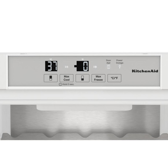 Kitchenaid® Réfrigérateur encastré à congélateur inférieur prêt pour le panneau de recouvrement - 8,84 pi cu - 22 po KBBX102MPA