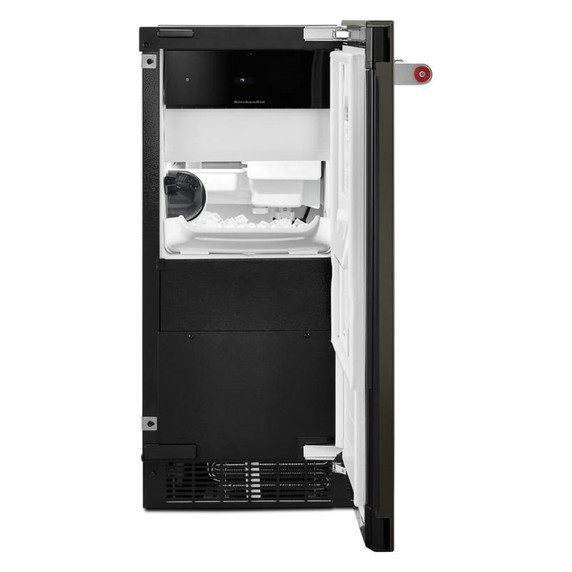 Kitchenaid® Machine à glaçons automatique avec fini PrintShield™ - 15 po KUIX535HBS