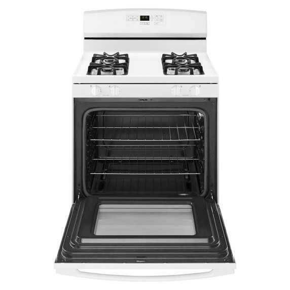 Cuisinière au gaz Amana® avec option d’autonettoyage, 30 po AGR6603SFW Cuisinière au gaz Amana® avec option d’autonettoyage, 30 po AGR6603SFW