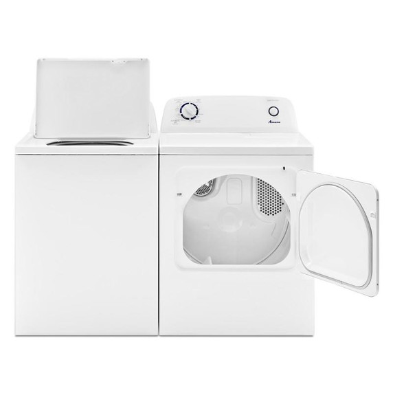 Amana® Laveuse à chargement vertical avec agitateur haute efficacité à double action, 4.4 pi3 NTW4519JW