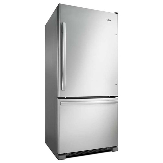 Réfrigérateur à congélateur inférieur Amana® de 29 po avec tiroir coulissant EasyFreezer™ − capacité de 18 pi³ ABB1924BRM