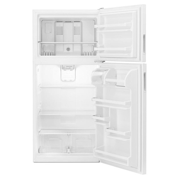 Réfrigérateur à congélateur supérieur Amana® de 18 pi cu avec commandes électroniques de température ART318FFDW