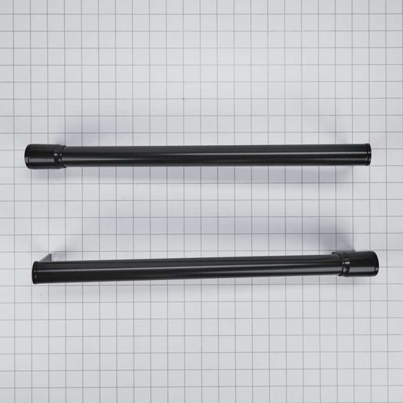 Trousse de poignées pour réfrigérateur à congélateur supérieur noir W10721893