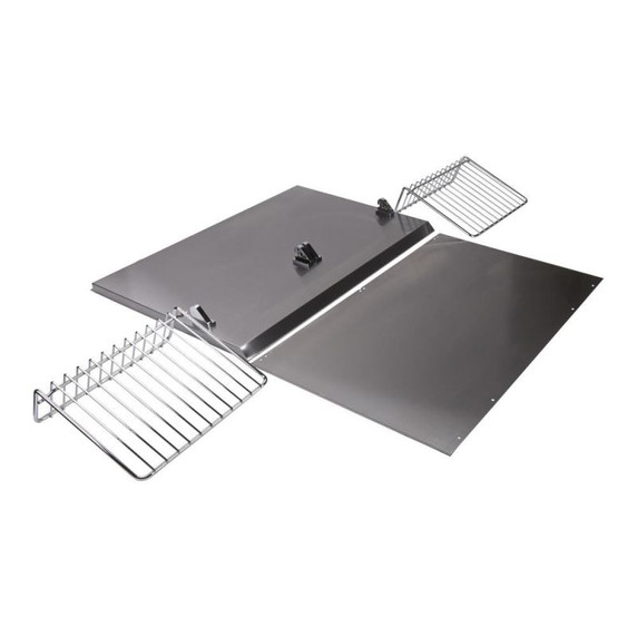 Dosseret avec tablette de 30 po (76,2 cm) - acier inoxydable W10285447