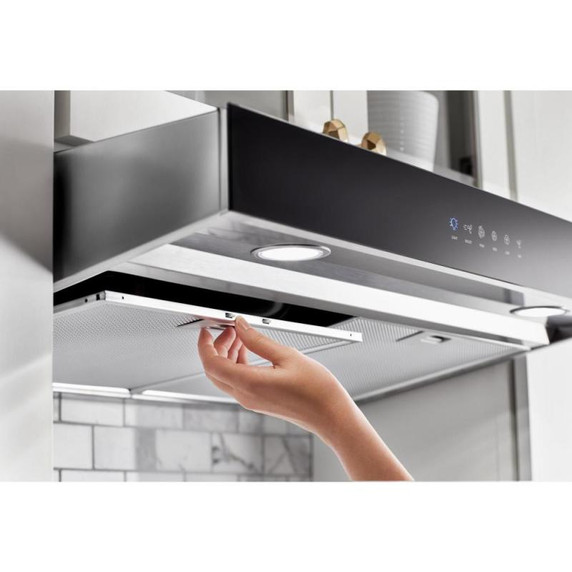 Whirlpool® Hotte de cuisinière avec fonction d’amplification - 30 po WVU57UC0FS