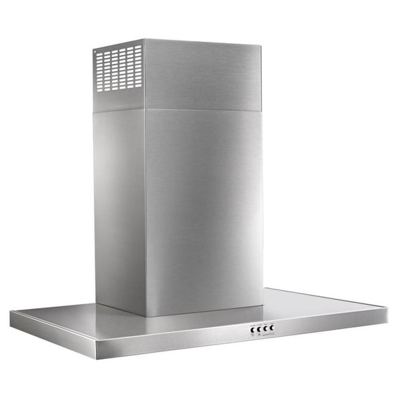 Whirlpool® Hotte de cuisine murale plate en acier inoxydable - 30 po WVW57UC0FS